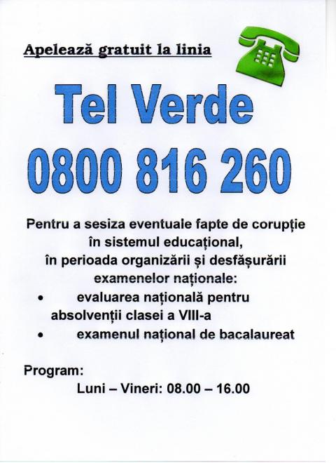 Telefon Verde EN